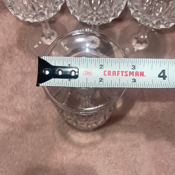 Longchamp - Cristal D’Arques Wine Glasses 4 glasses, 7 1/4 height - Picture 4 of 4